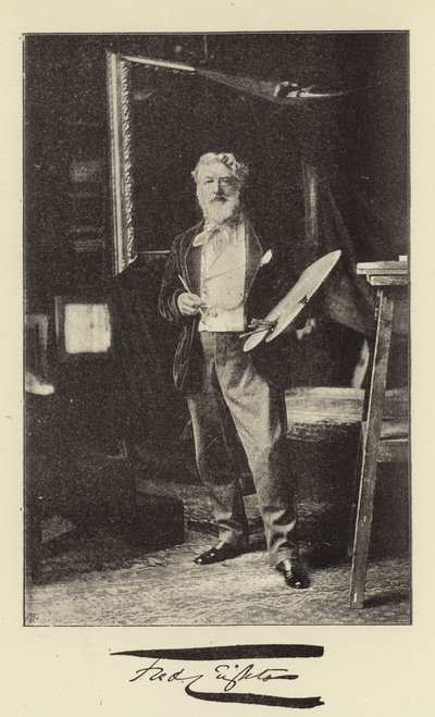 Sir Frederick Leighton, President of the Royal Academy by English Photographer